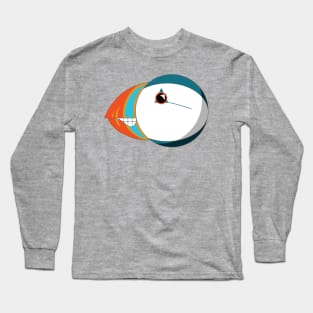 Atlantic Puffin with a Grin! Long Sleeve T-Shirt